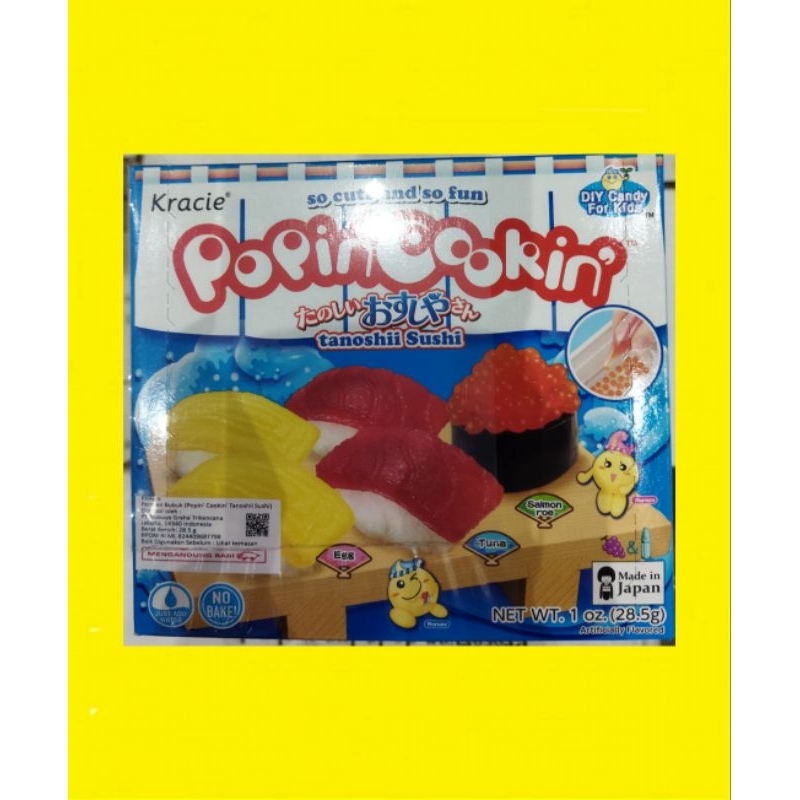 

KRACIE POPIN COOKIN TANOSHI SUSHI 28.5GR