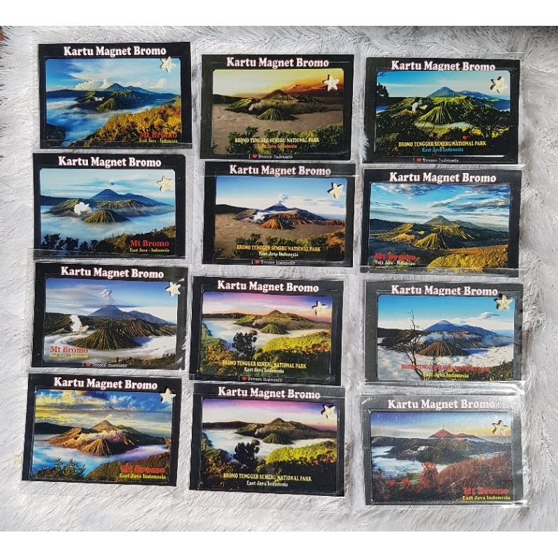 magnet tempel kulkas Bromo Random ,souvenir Bromo