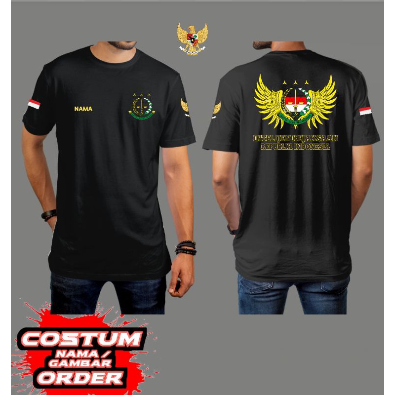 kaos intelijen kejaksaan lengan pendek/kejaksaan