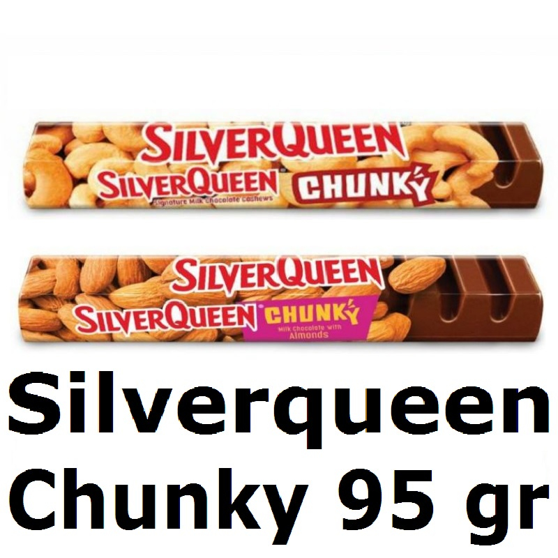 

SilverQueen Chunky 85 gr - Coklat Silver Queen Chunky Bar 85 gr