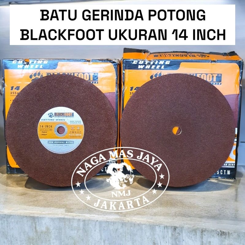 BLACKFOOT BATU GERINDA POTONG BESI 14 INCH / MATA GERINDA GURINDA POTONG BESI 14" BLACKFOOT
