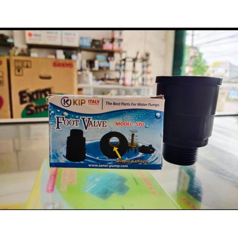 foot valve jet pump /klep mata jet 1 1/4 merk kip klep pompa air jet pump