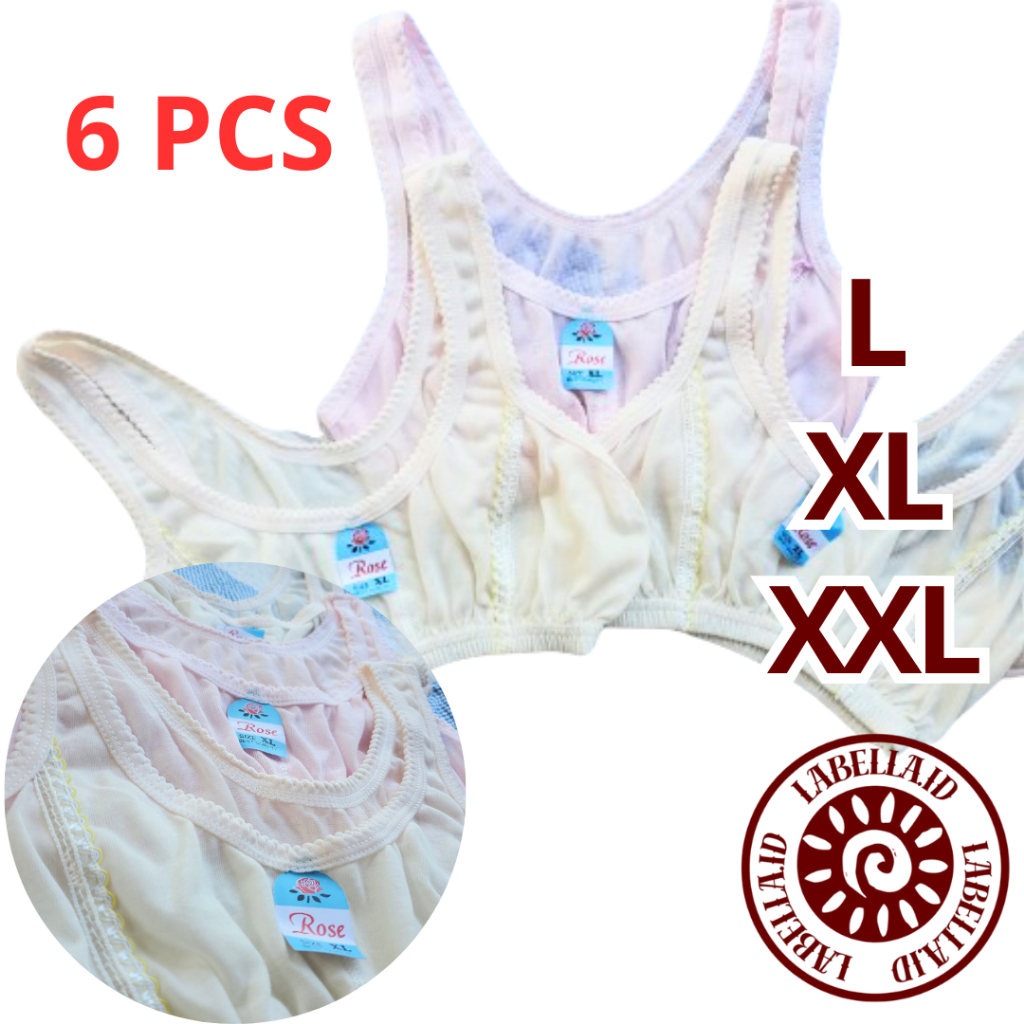 Grosir 6 PCS Miniset Anak Perempuan Aksen Renda / Remaja / BH Remaja Putri / Miniset Anak Cewek ABG 