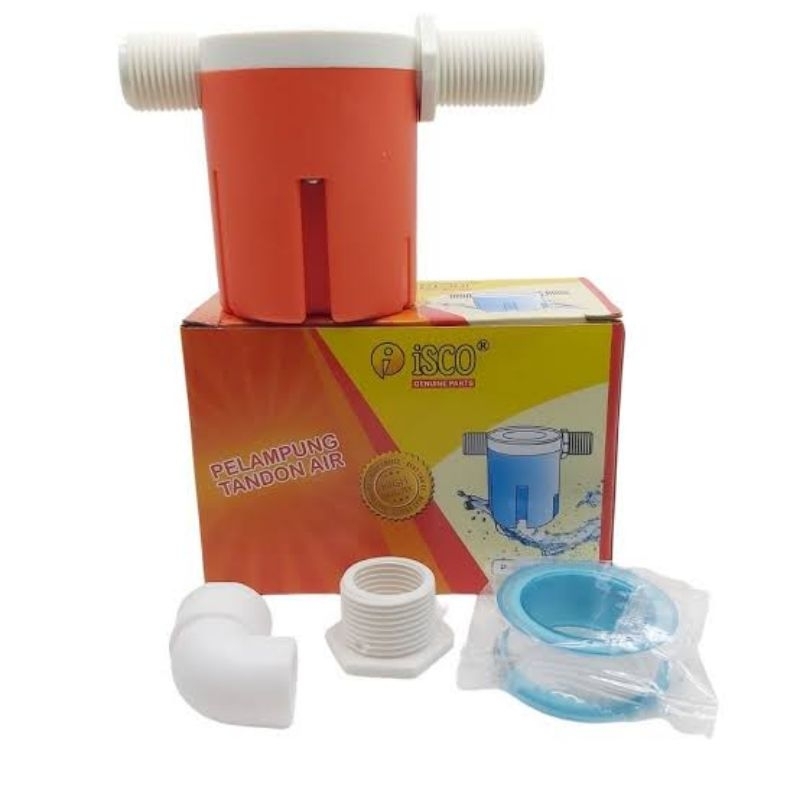 OTOMATIS KRAN ISCO Pelampung tandon air Pelampung bak air ISCO 1/2"