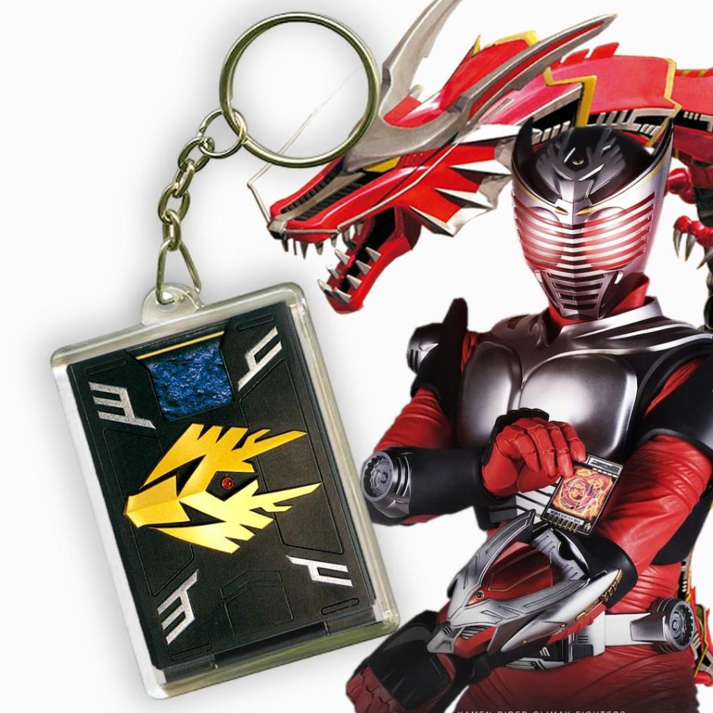 Gantungan Kunci Card Deck Kamen Rider Ryuki | Ganci Keychain Akrilik Acrylic Kamen Rider Kustom Bola