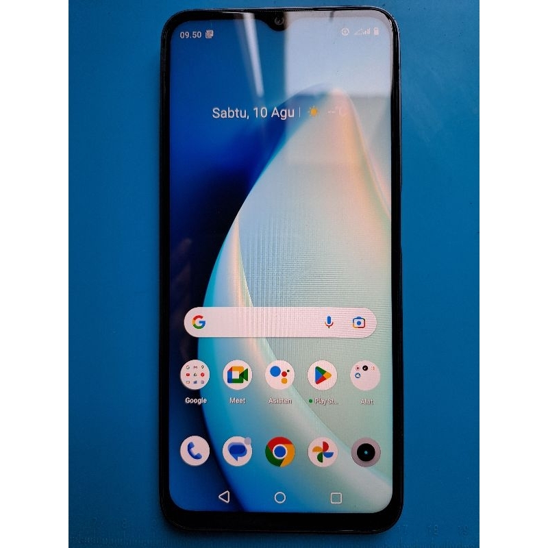 LCD Realme C35 Original Copotan