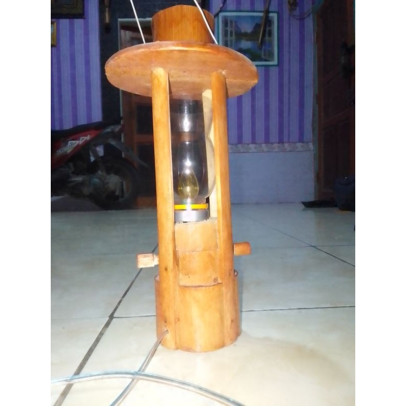 lampu tidur model petromax jadul