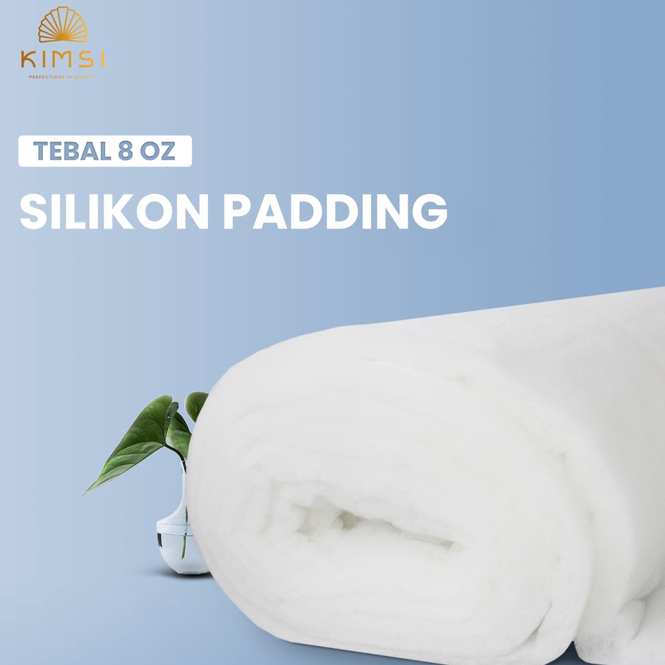 HOT Silikon dacron padding lembaran tebal 8Oz meteran termurah 1 meter