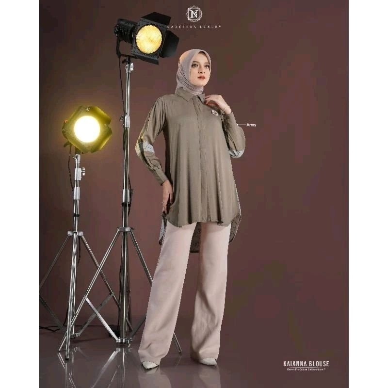 ATASAN NADHEERA LUXURY KAIANNA BLOUSE ORI