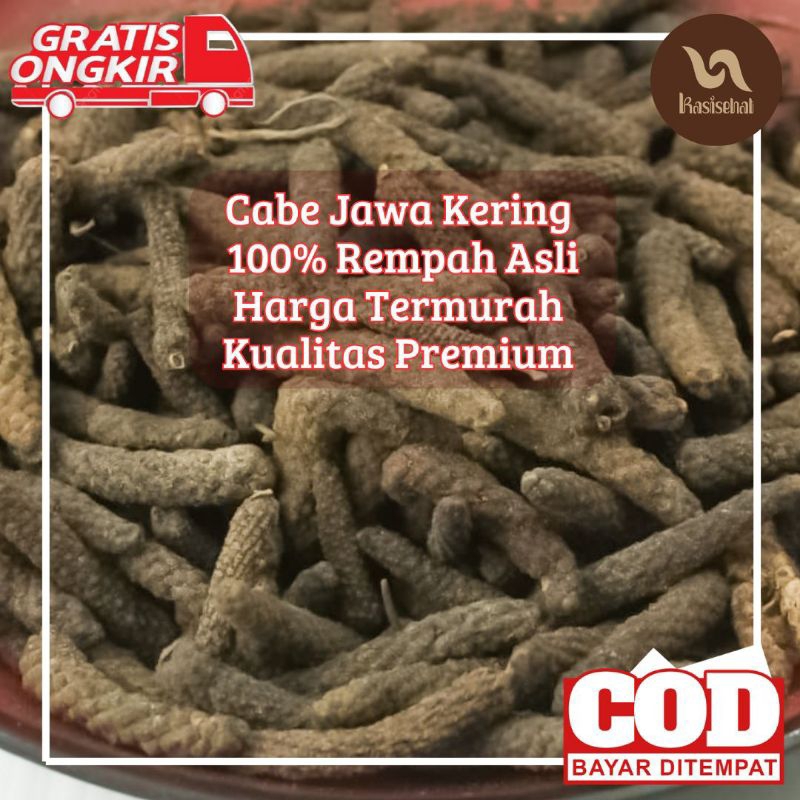 

[50g - 100g] Rempah Cabe Jawa Utuh/100% Murni/Premium/Kasisehat