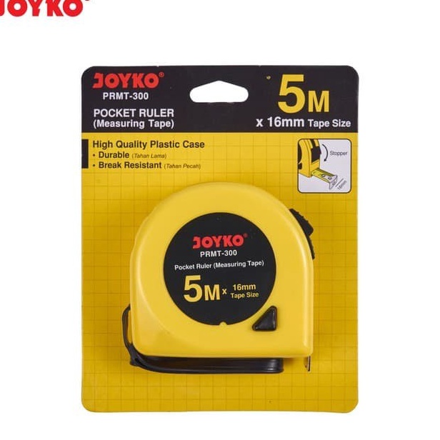 

COBAIN YUK Pocket Ruler Measuring Tape Meteran PRMT 5 Meter