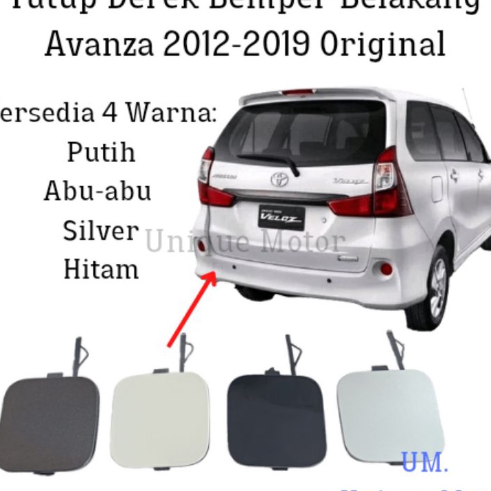 KELUARAN TERBARU Tutup Derek Bemper Belakang Avanza 212219 Original