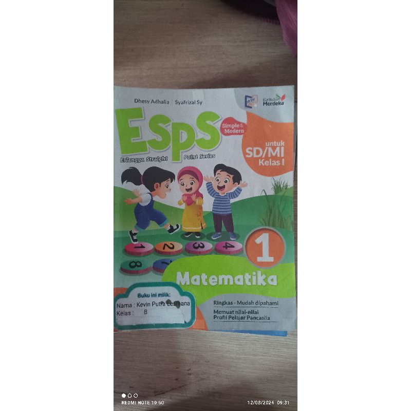 Matematika ESps kelas 1