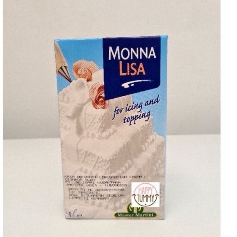 

Monalisa whipping cream cair 1 liter