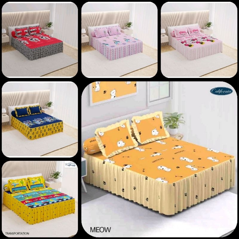 California - Sprei RUMBAI King 180 x 200