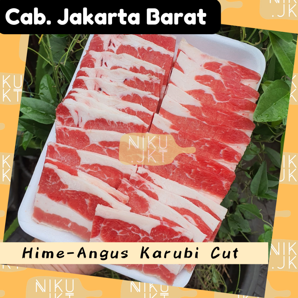 

Daging Sapi Beef Slice HALAL Angus Karubi Cut Yakiniku - 500gr