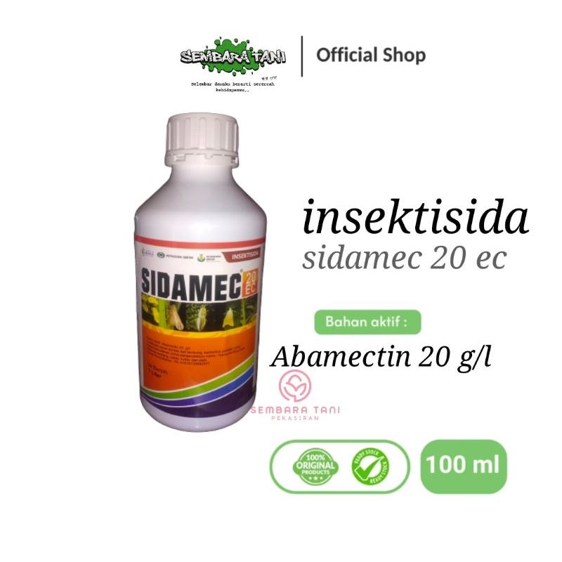 SIDAMEC 1 LITER | INSEKTISIDA | ABAMECTIN 20 EC