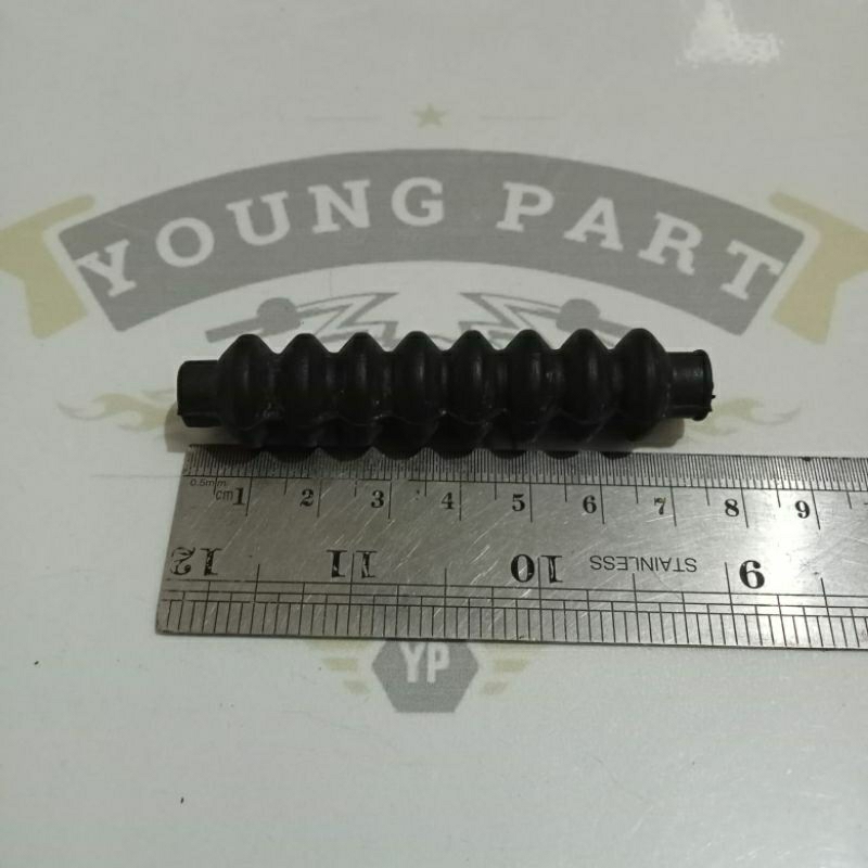Karet Usus Karet Boot Pelindung Kabel Rem Karet Spiral Tali Rem dll Universal ( 2PCS)