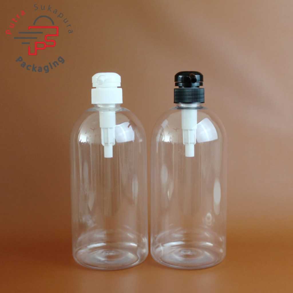 Botol Pump 1000 ML / Pump 1 liter Pet / Botol Pompa 1000 ML/ botol plastik 1000ml