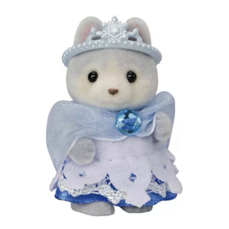 sylvanian families princess husky baby