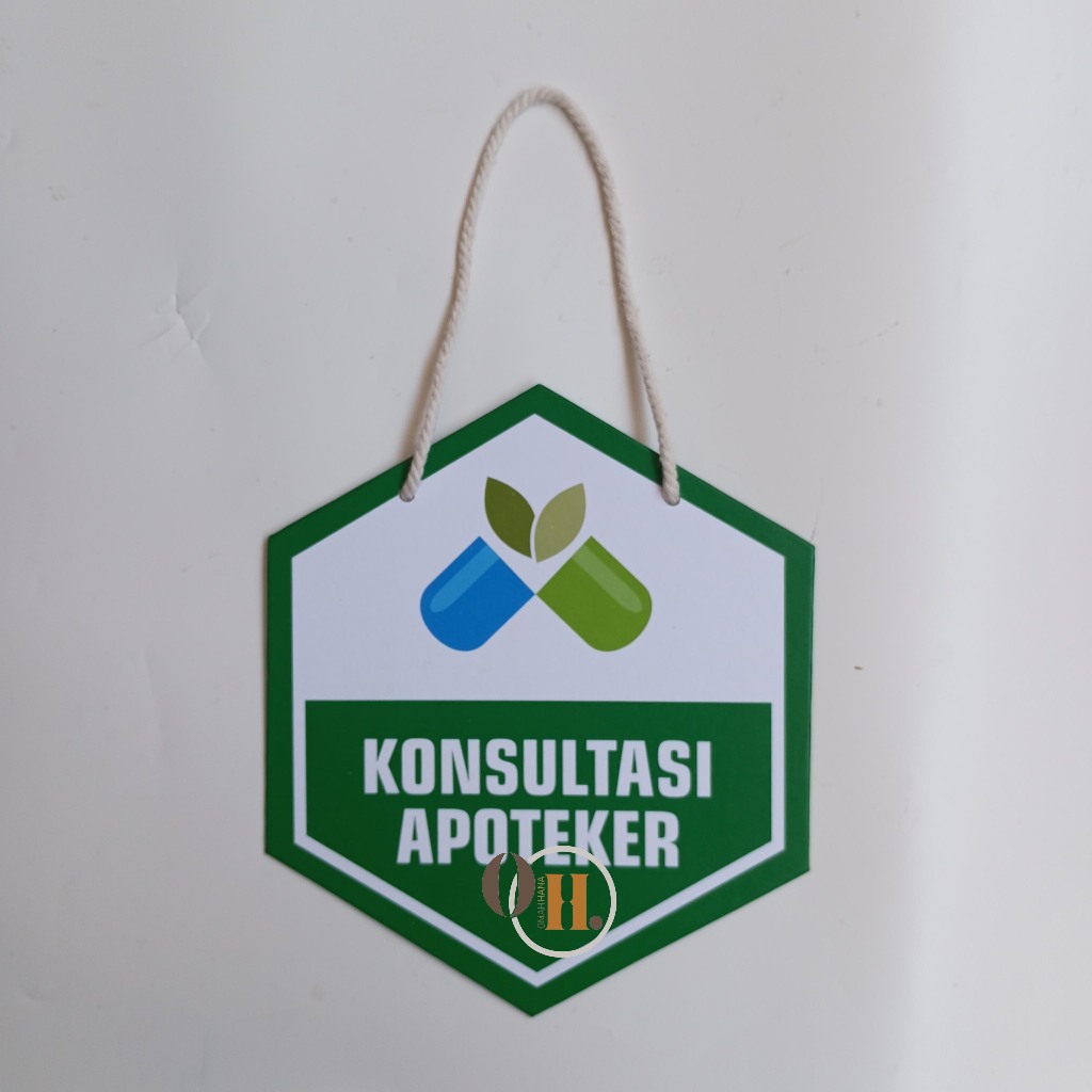 

Hard Poster Konsultasi Apoteker - Farmasi - Apotek - Apoteker - Obat