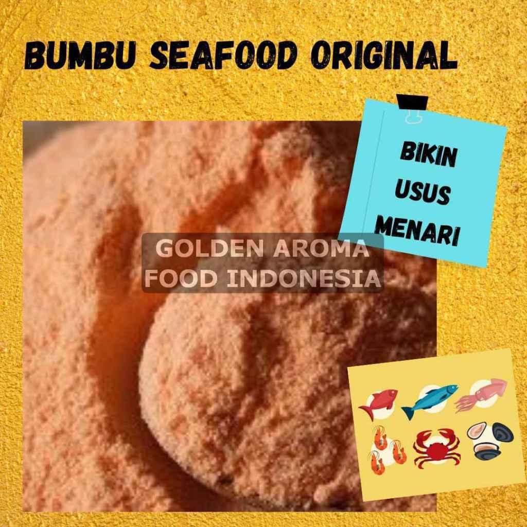 

Bumbu Tabur Rasa Seafood Original 1 kg Terbaik, Terlaris, Enak Lezat dan Halal