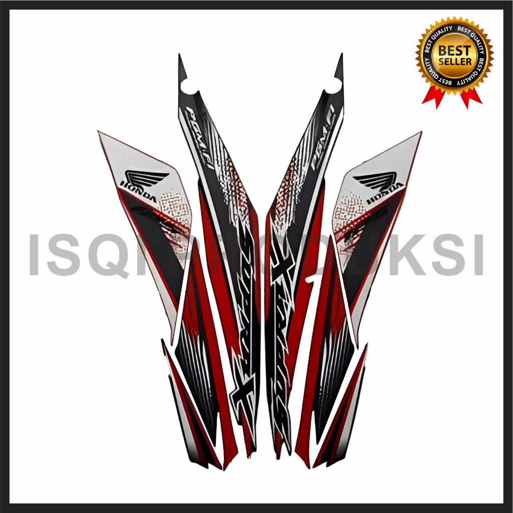 STIKER STRIPING STANDAR SUPRA X 125 FI 2019- LIS STIKER SUPRA X 125 2019 Termurah&Terlaris