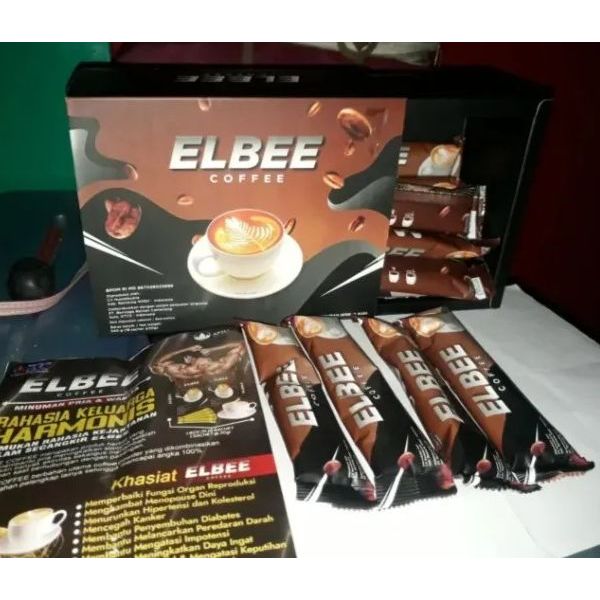 

TERBARU ELBEE COFFEE | ELBEE KOPI 1 BOX isi 10 Sachet