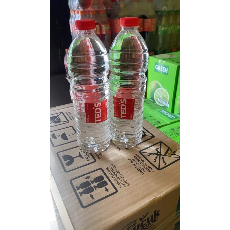 

(GRATIS ONGKIR) TEDS air mineral kemasan dus 600ml isi 24 botol