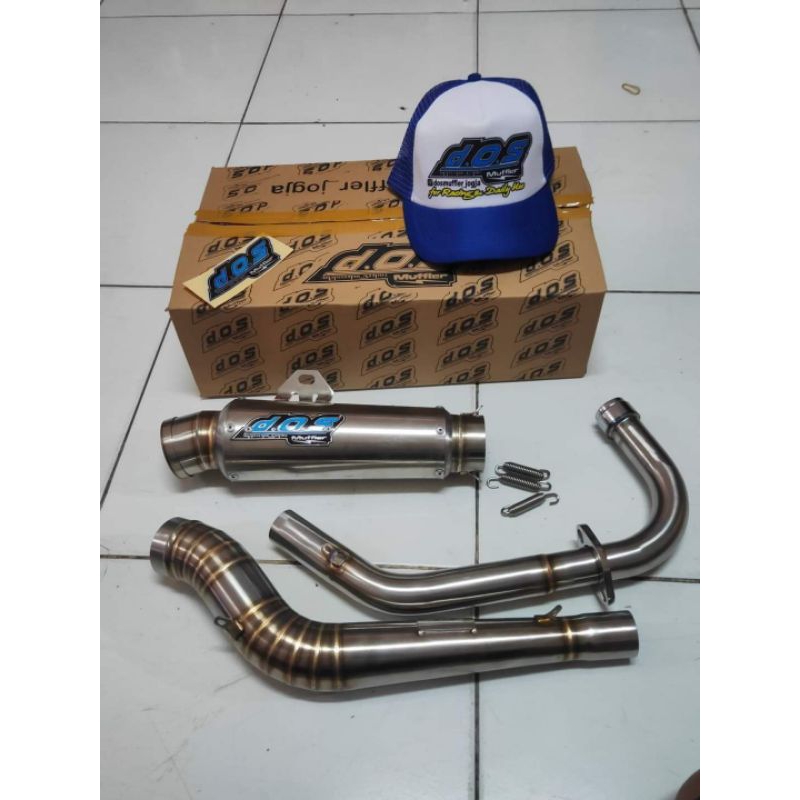 Knalpot DOS  muffler original Kompetisi pnp cb gl MP tiger