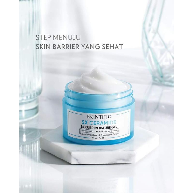 Skintific Moisturizer 5x Ceramide 80g / 30g / 6g