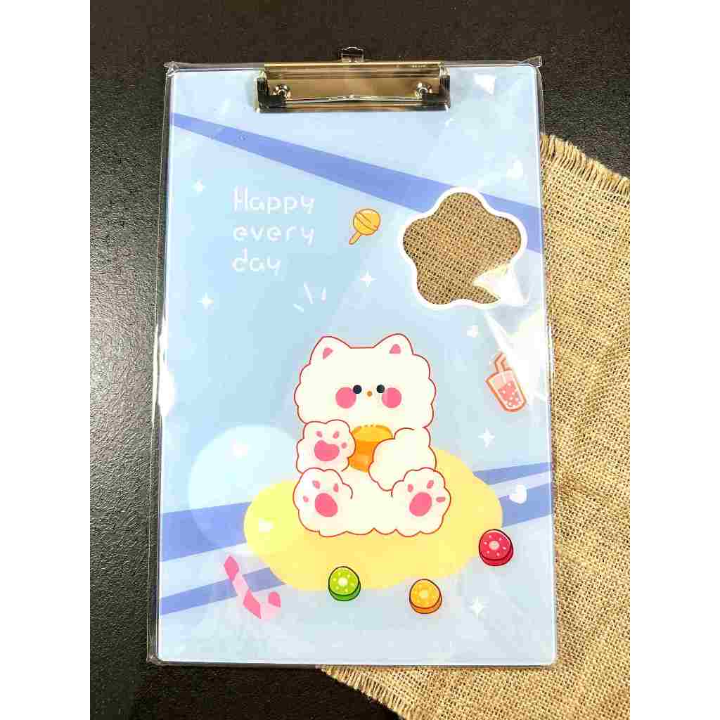 

Clipboard Acrylic TF-016 / Papan Jalan / Alas Ujian