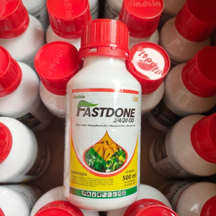 Herbisida / Herbisida Selektif Jagung Merk Fastdone 500 ml