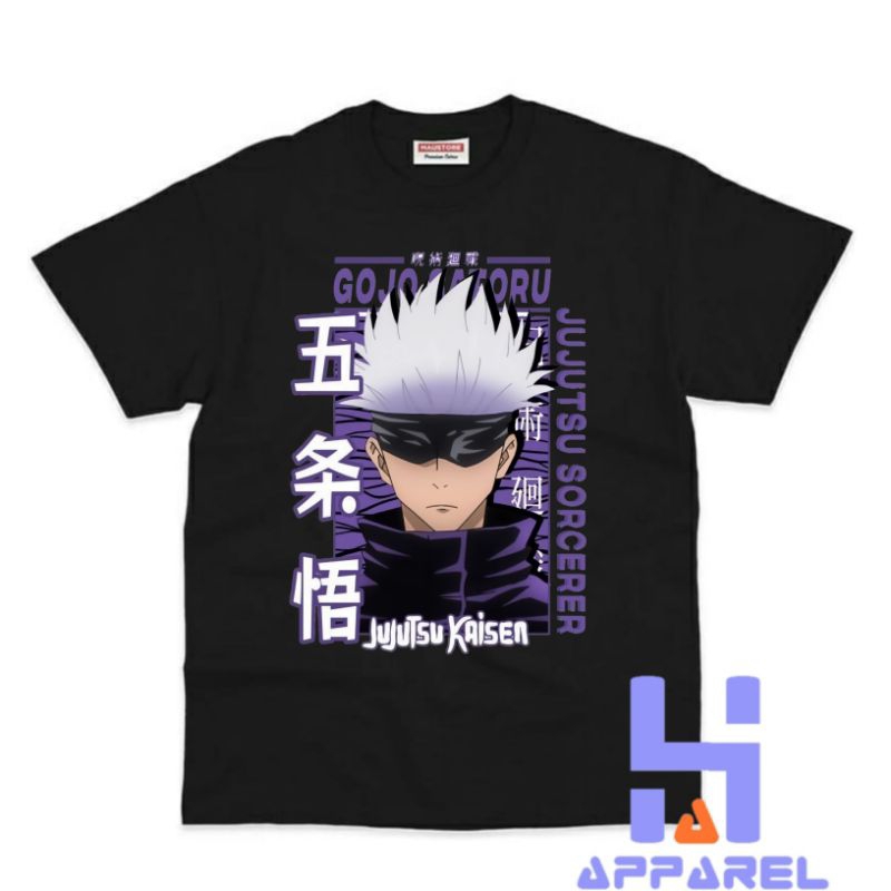 BAJU ANAK KAOS ANAK GOJO SATORU JUJUTSU KAISEN ANIME