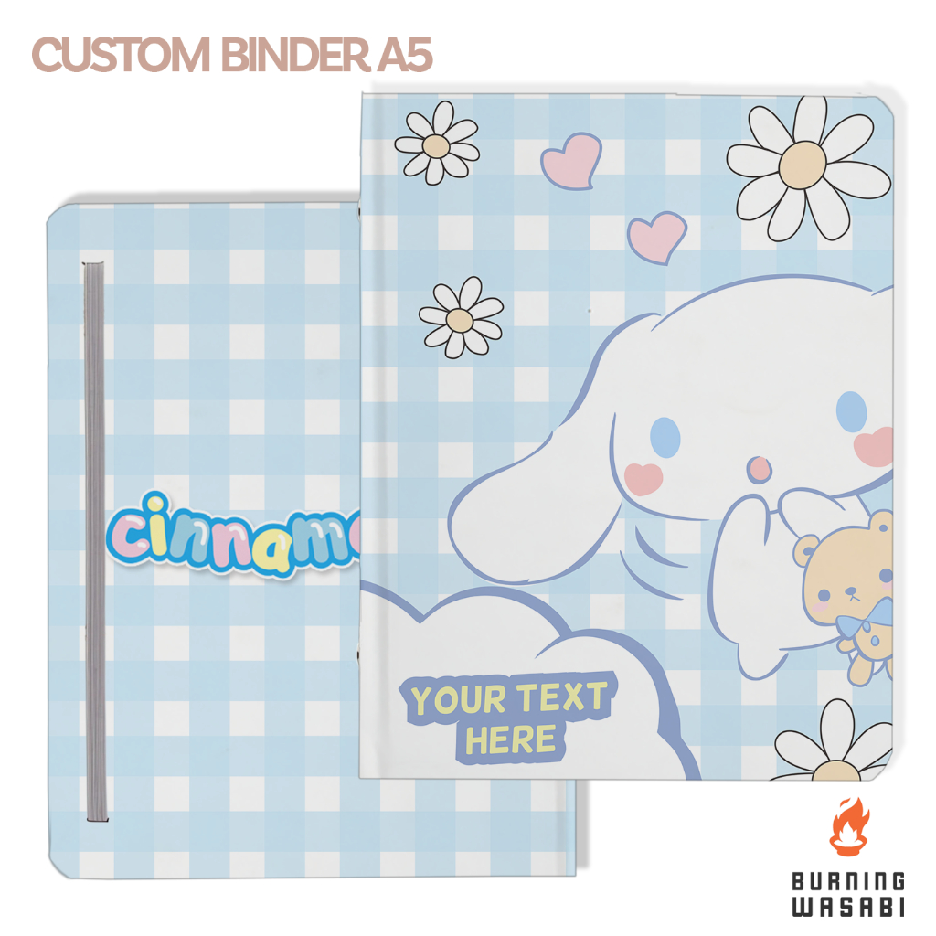 

Binder Cinnamoroll Sanrio Aesthetic A5 6 20 Ring Custom Nama Agenda Aesthetic Loose Leaf