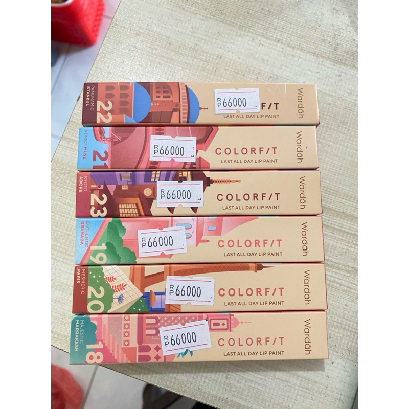 lipstik colorfit || wardah || lipstik