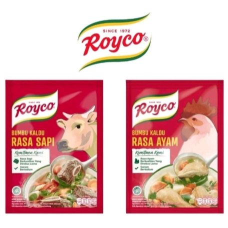 

Royco AYAM / SAPI 220gr Kaldu Penyedap Makanan