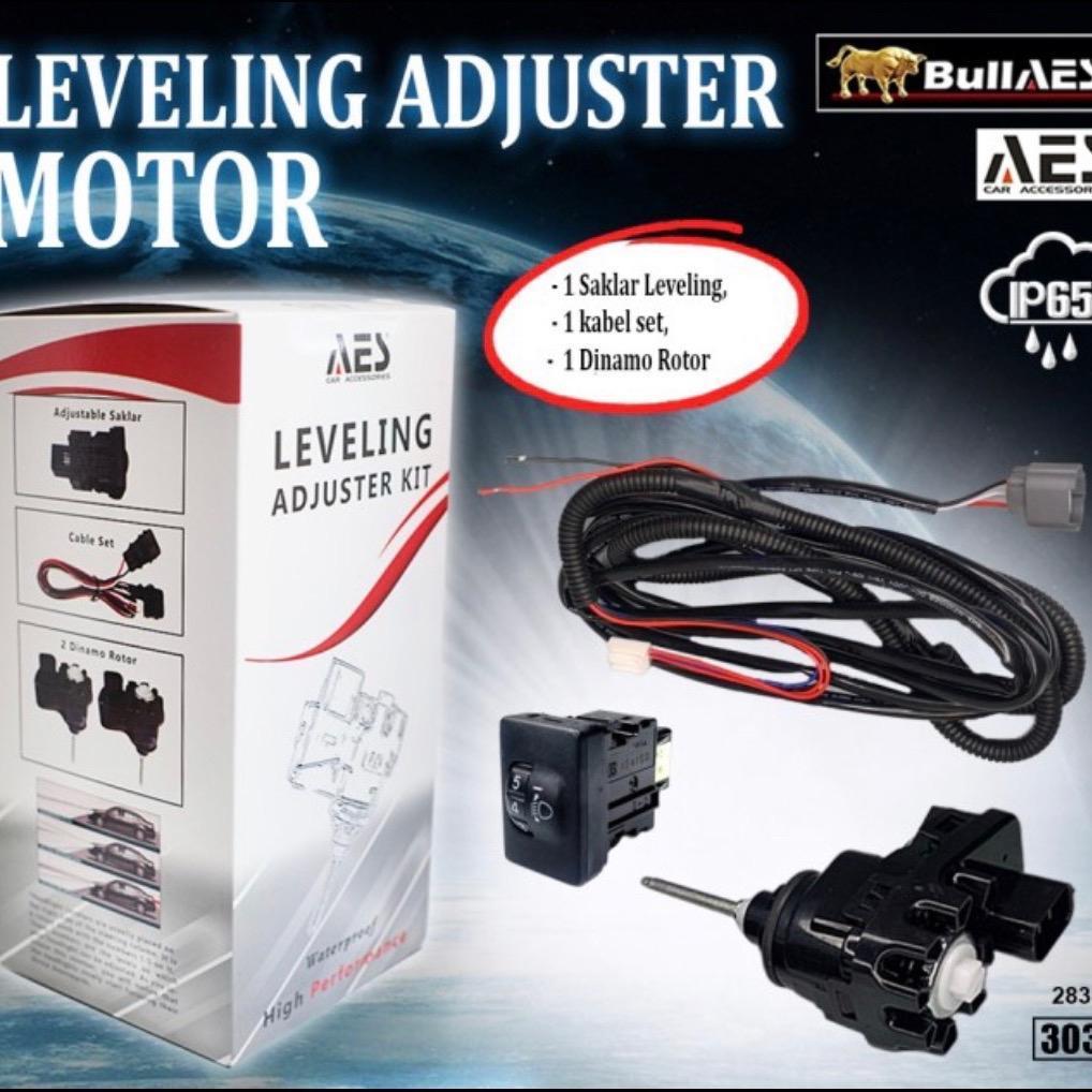 leveling biled elektrik leveling biled Auto Leveling Headlamp Universal Motor merk AES pnp lengkap