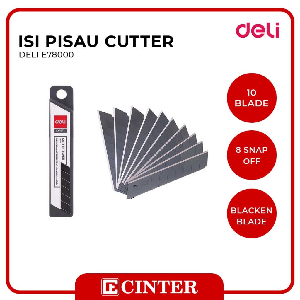 

DELI - REFILL PISAU / ISI CUTTER E78000
