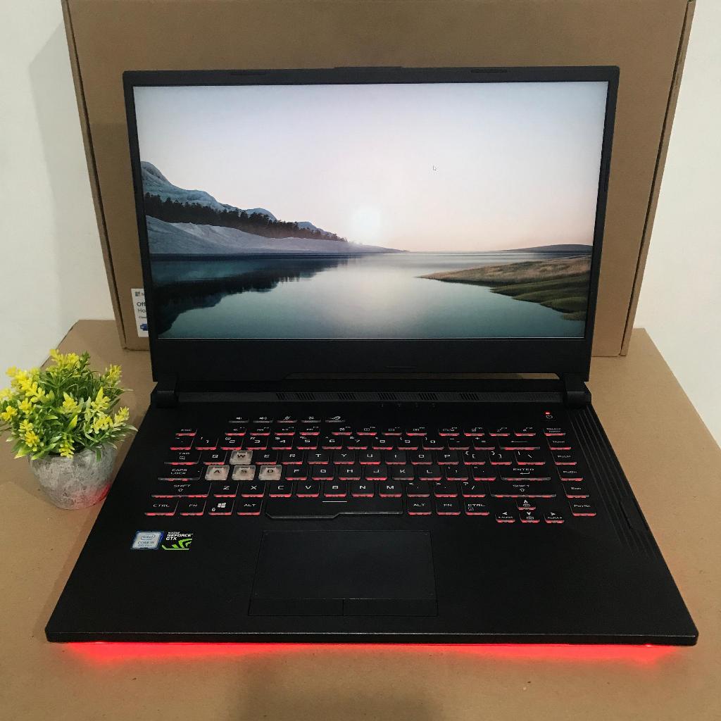 LAPTOP GAMING/DESAIN ASUS ROG STRIX G531GD CORE I5-9300H NVIDIA GTX 1050 8/512GB SECOND