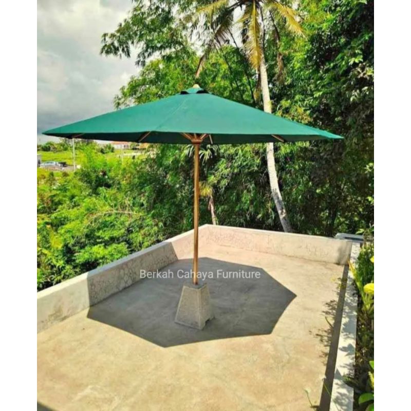 payung taman kayu jati
