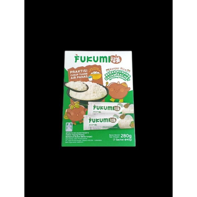 

FUKUMI BERAS PORANG 280GRAM