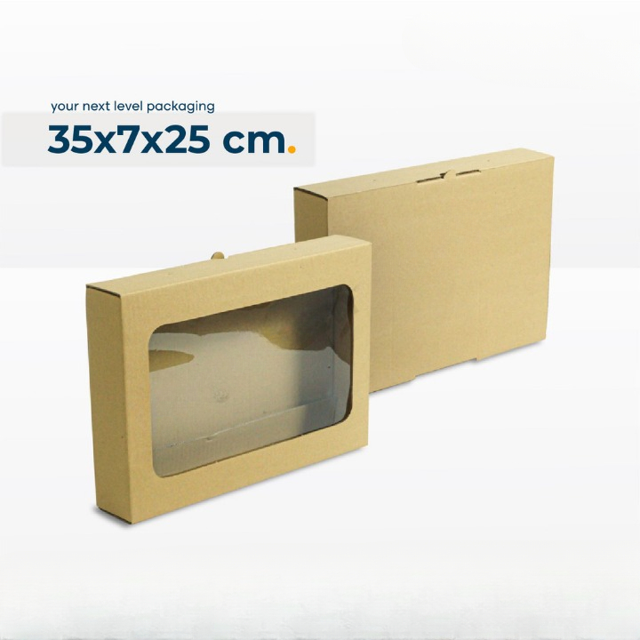 

(10 pcs) Box Packaging Mukena Hampers Kardus Mika Hampers Seserahan 35x7x25cm