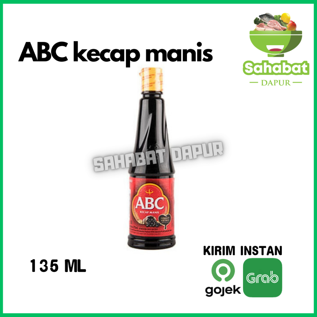 

Kecap Manis ABC 135ml / Kecap ABC - Sahabatdapur