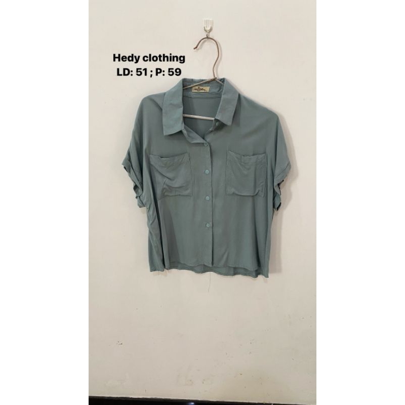 Kemeja Polos / Blouse Wanita / Blouse Kerja / Blouse Bekas / Atasan Kerja / Atasan Wanita / Baju Ker