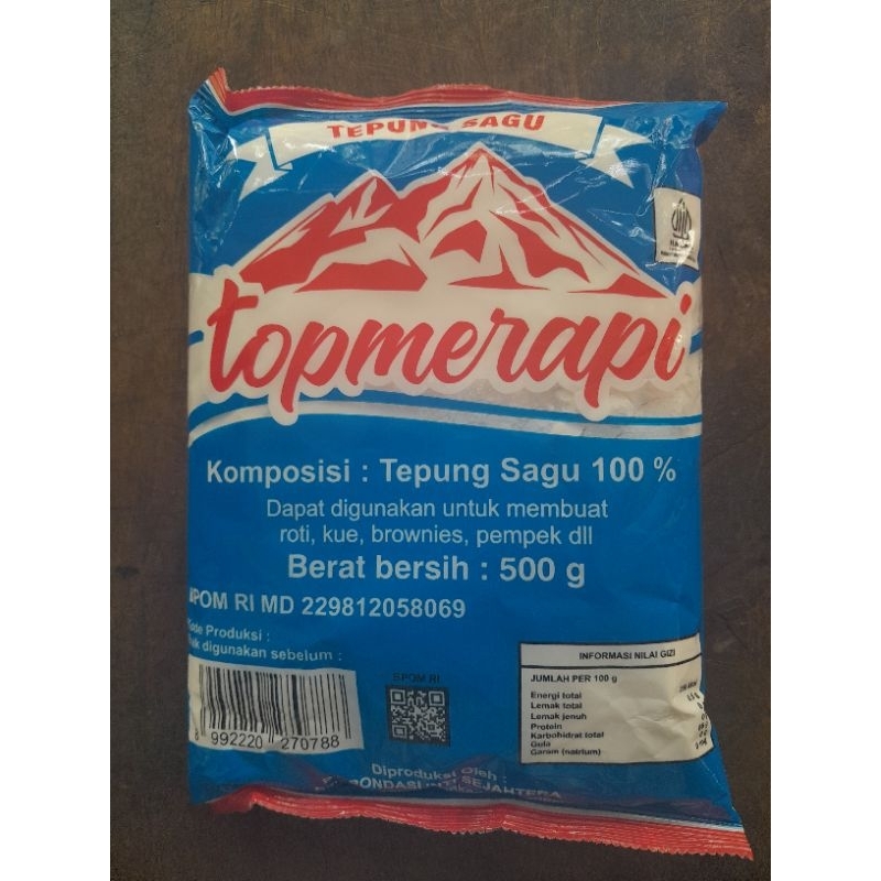 

TEPUNG SAGU TOP MERAPI 500 g