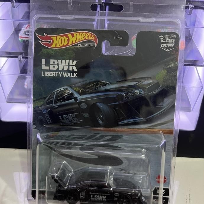 hotwheels nissan skyline lb er34 chase car silhouette skylline lbwk berkualitas