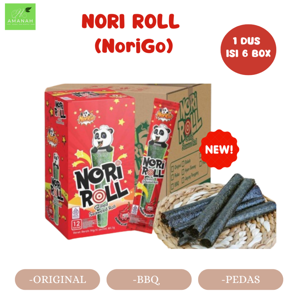 

NORI ROLL DUS | NORI ROLL CRISPY MURAH | RUMPUT LAUT ROLL NORIGO