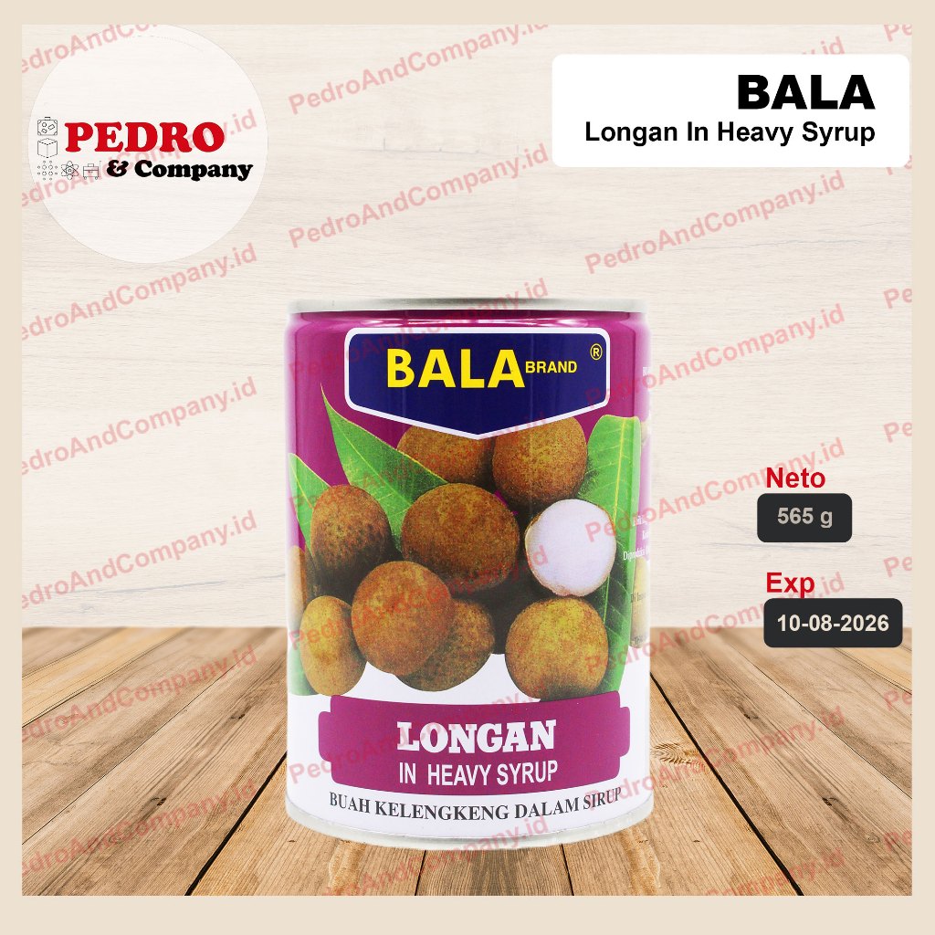 

Bala longan buah lengkeng dalam sirup syrup kaleng 565 gram