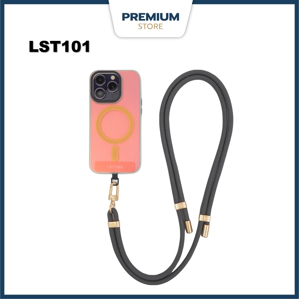 

LENYES Lanyard Casing Handphone LST101 Universal Neckalce Strap Adjustable Tali gantungan